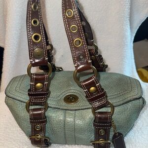 Coach 10963 Vintage Chelsea Satchel in Mineral Green